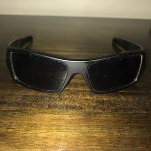 Black Oakley Gascan Sunglasses